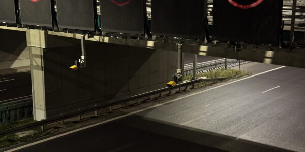 Tunel w&nbsp;Zielonkach na&nbsp;drodze S52 z&nbsp;Odcinkowy Pomiarem Prędkości iCar 5